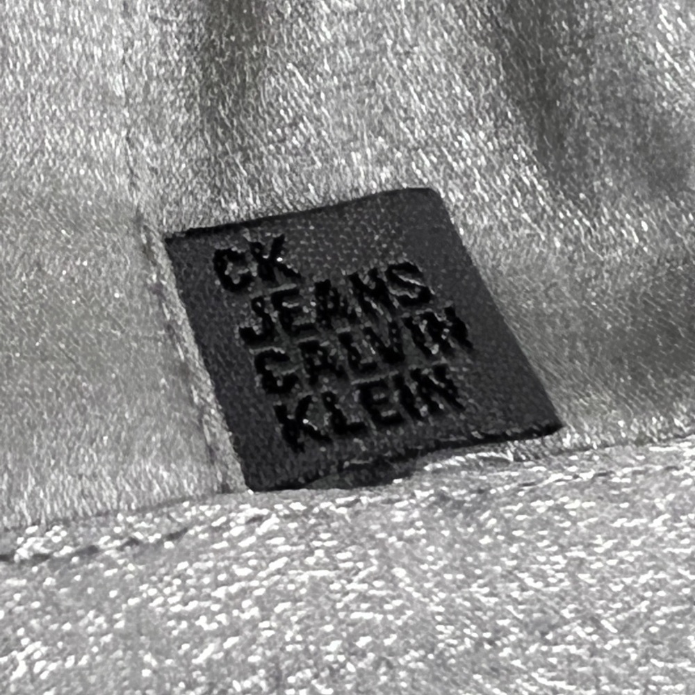 Calvin Klein Button Shimmer Shirt NOS with Tags size Large - Picture 5 of 9